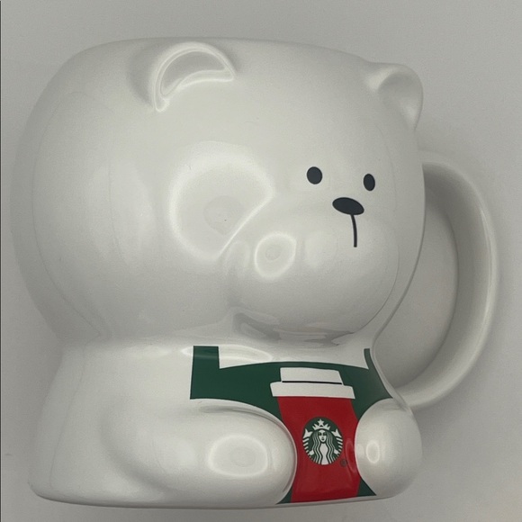 NWT Starbucks Limited Edition Bearista Mug White - Picture 4 of 9